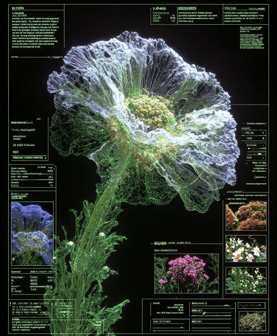 eco-futuristic plant